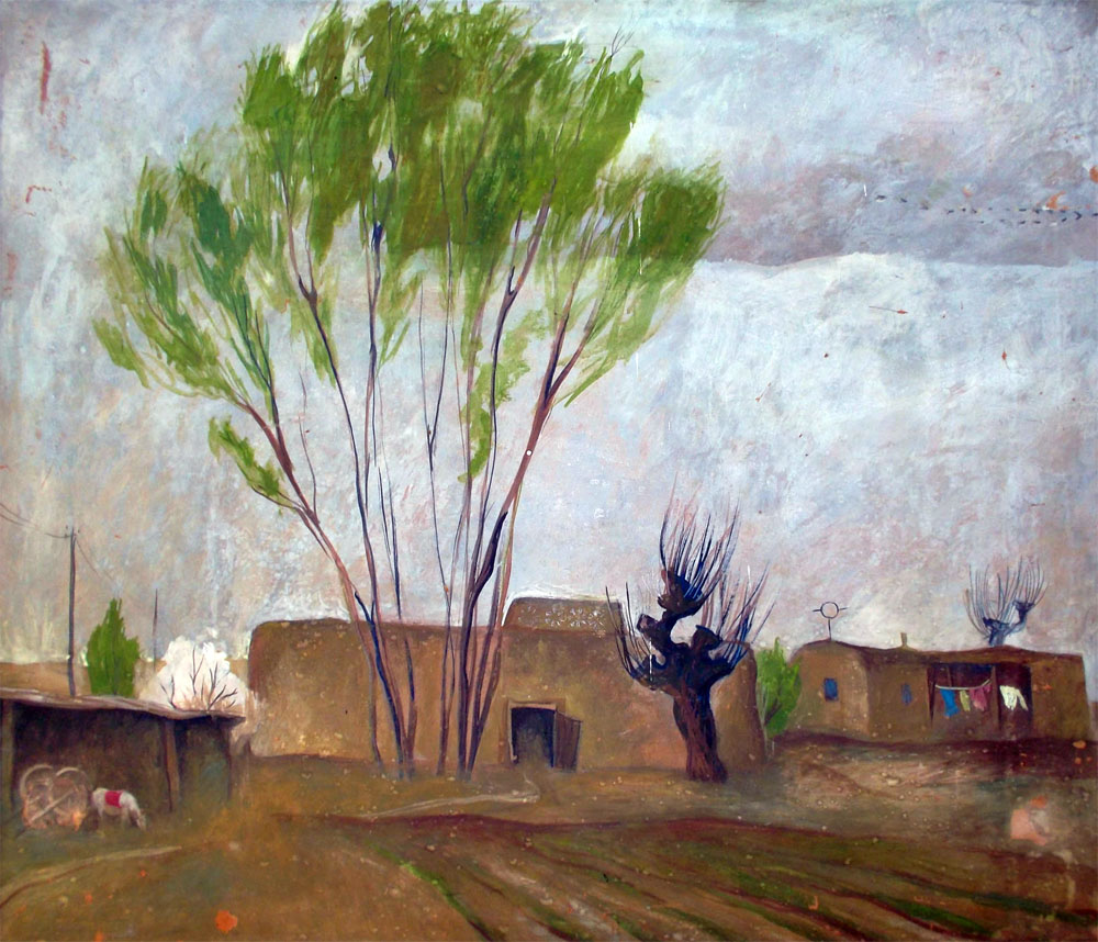 Пейзаж. 1980-і рр. Полотно, олія